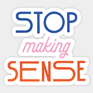 Stop Making Sense Sticker